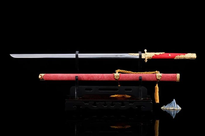 素装純銅魚皮柄唐横刀酸枝木金 古兵器 武具 刀装具 日本刀 模造刀 居合刀 素装純銅魚皮柄唐横刀酸枝木金 古兵器 武具 刀